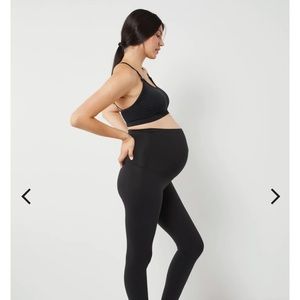 BEYOND THE BUMP MATERNITY FULL LENGTH LEGGINGS, size L